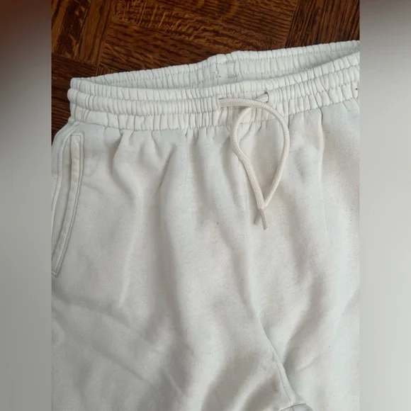 h&m cream sweatpants XS - Picture 3 of 4
